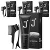 J-Forest Style J For Men Self Down Perm for All Hair Types + Clip + Perm Paper + Gloves + Perm Brush Set 120ml 4 Pcs