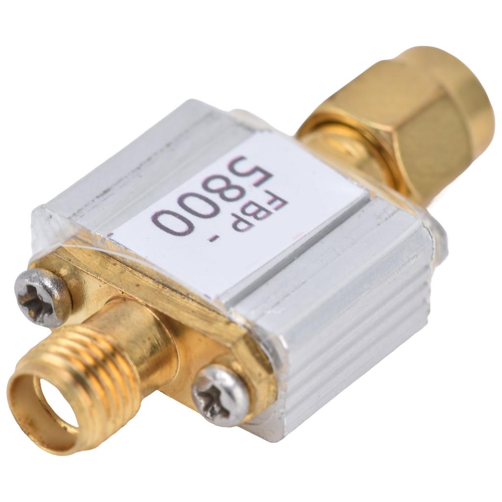 Bandpass Filter SMA Interface Low Interpolation Loss Reducing Noise Filtering Equipment for 5.8GHz R