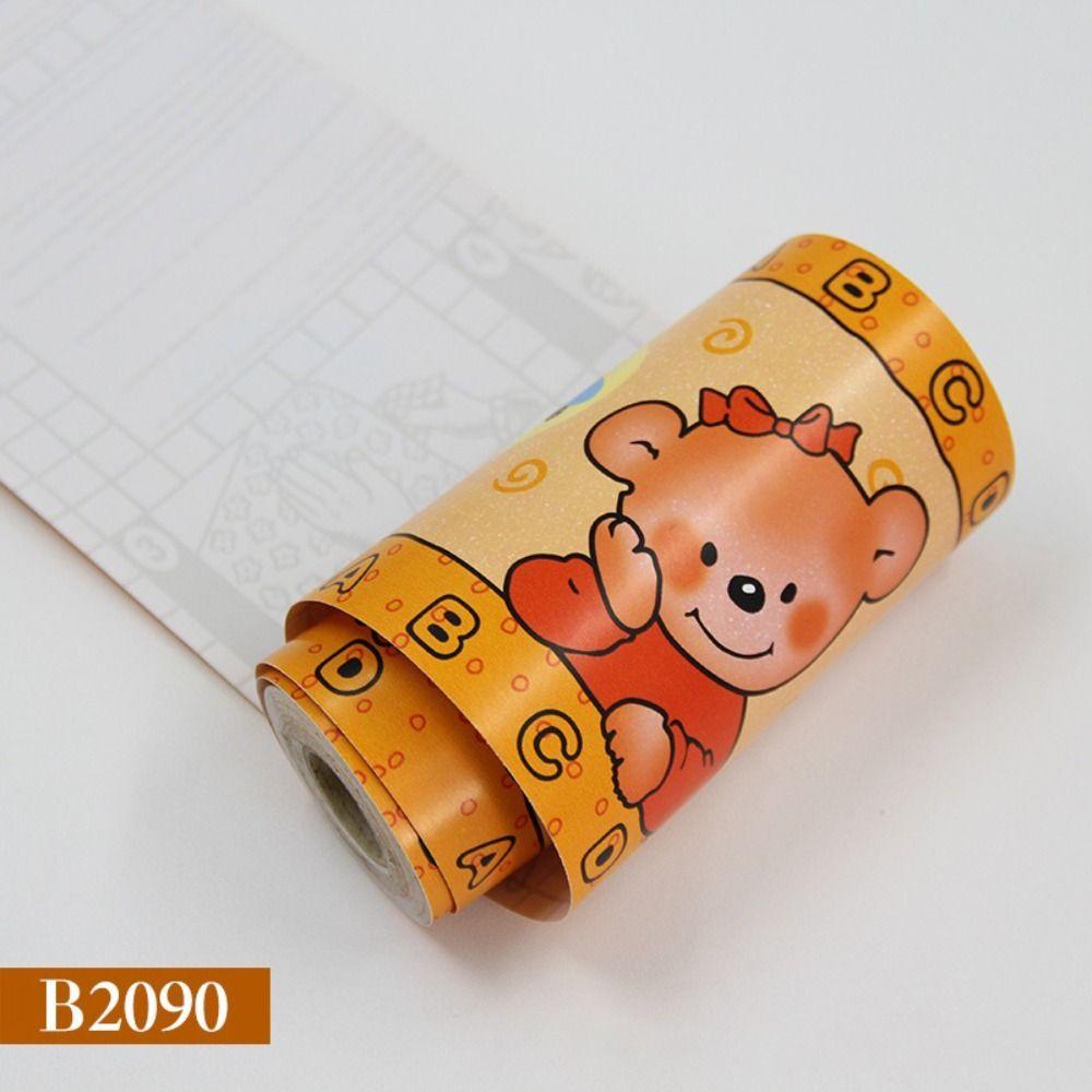 Self Adhesive Floor Tile Decal Door Frame Corner Wallpaper Home Decor Waist Line