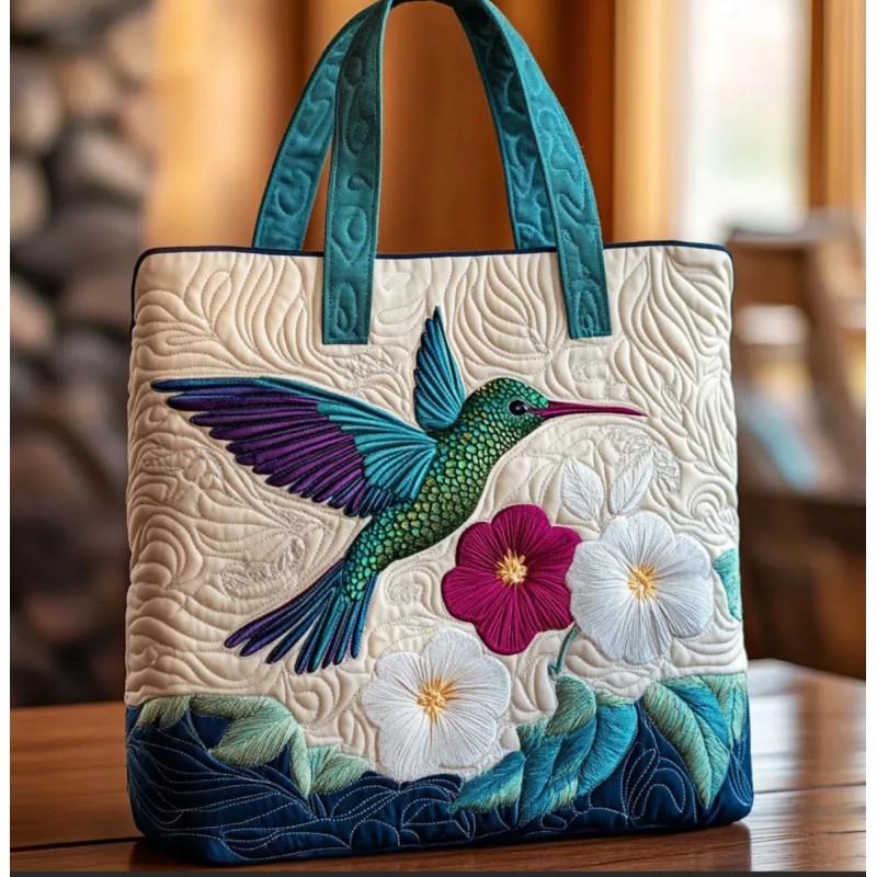 TEMU Womens Fashion Printed Tote Shoulder Bag 600D Oxford Cloth