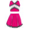 Girls' 2 Piece High School Cheerleading Uniform Costume Complete Outfit Cosplay Fancy Dress