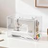 Transparent Sewing Machine Dust Cover with Practical Storage Pockets Waterproof Long Lasting for Home Sewing Enthusiasts