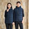 Teluoman Unisex Hooded Padded Work Vest