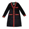 Used GUCCIOther outerwear black/Red / green wool/cotton Women