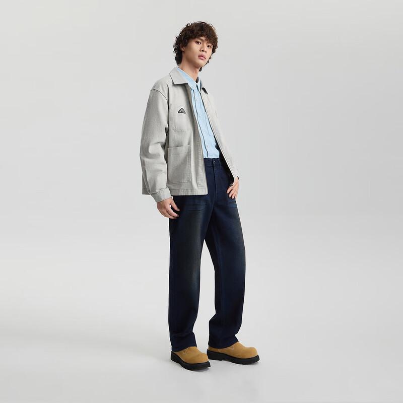 Lee EasyRider 761 Men's Dark Blue Loose Wide Leg Jeans