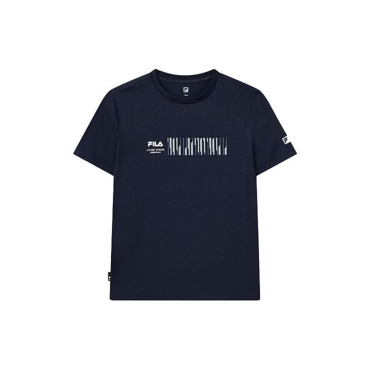 New FILA Athletics T Shirts Men's Royal Blue A11M121103FNV