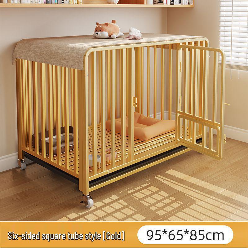 Extra Large Dog House with Toilet Separation for Golden Retrievers, Medium Dogs, Small Dogs, Teddy, and Bichon Breeds