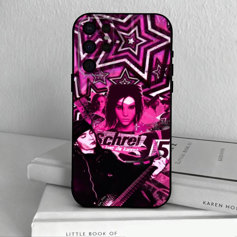 B-Bill Tom Kaulitz Tokio H-Hotel  Phone Case For Samsung S25,S24,S21,S22,S23,S30,Ultra,S20,Plus,Others Soft Black Cover