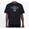 T-Shirt Regular Fit Herren Schwarz 594579TGV481000