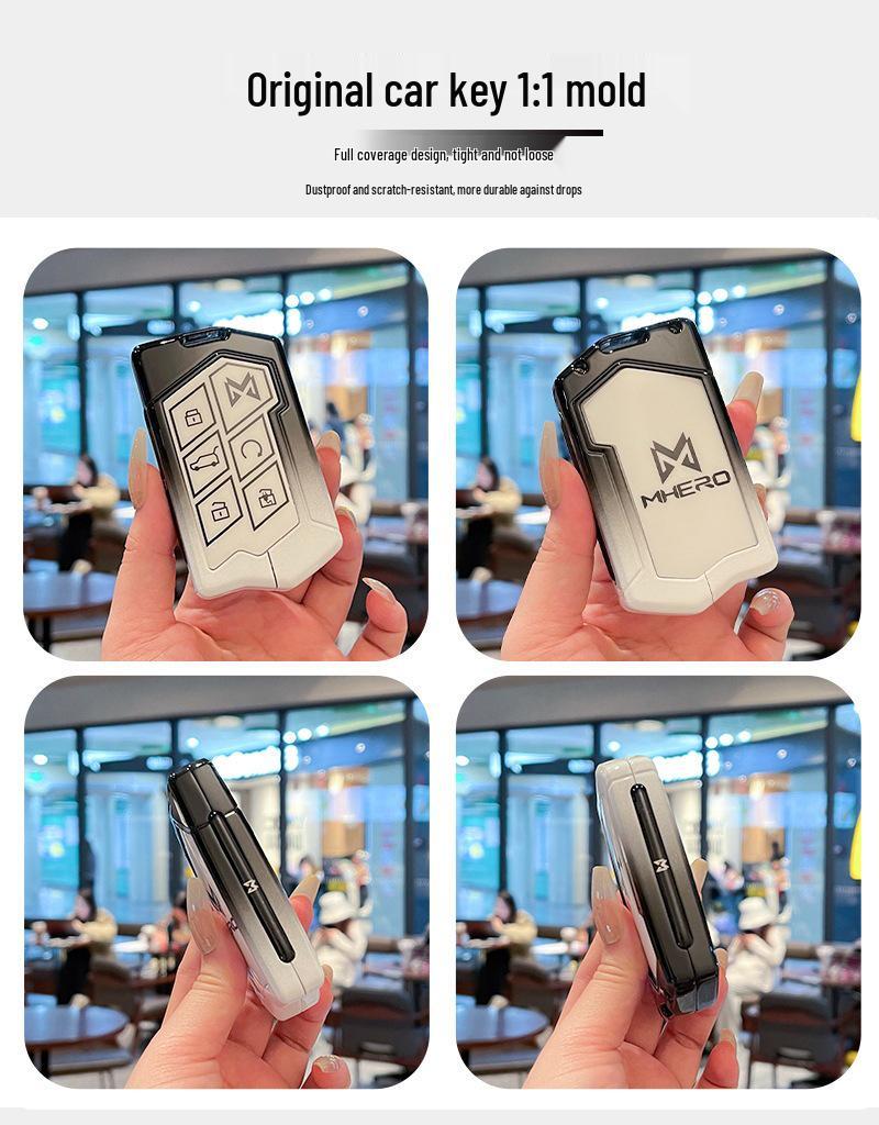 2023 Mengshi 917 Premium Metal Key Case Cover