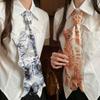 Exaggerated Design Necktie Unique Collarbone Tie Trendy Tie Necklace  For Women Men