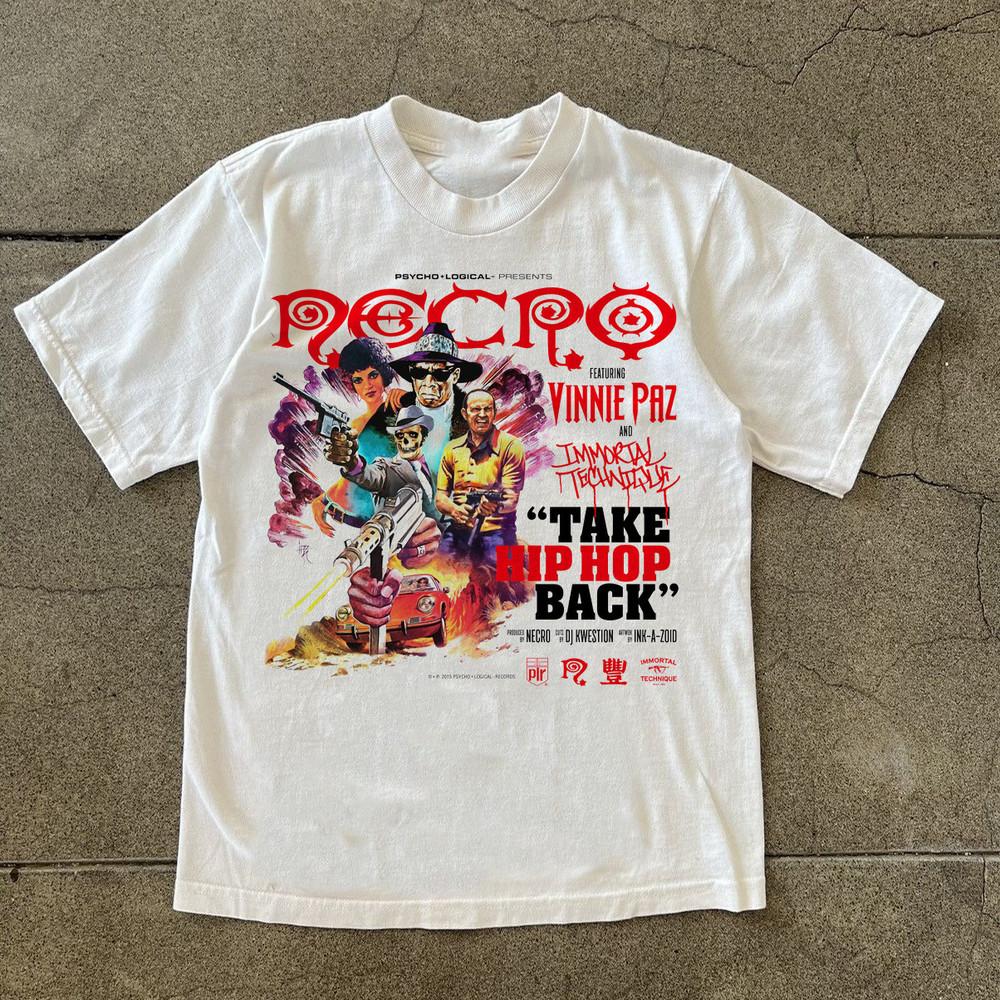 Collection Necro Band Album Band Gift For Christmas T-shirt TA80 Unisex T-Shirt XXXL