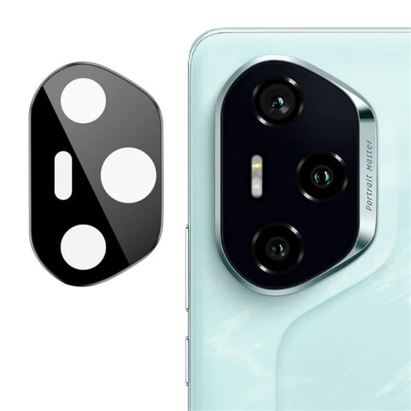 

For Honor 300 Pro Camera Lens Protector WANLONFENG HD Full Black Silk Printed Lens Film Black