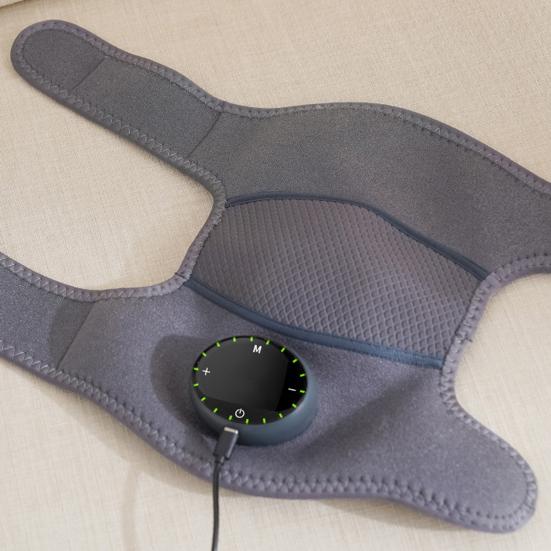 Knie-Massagepads 3 Vibrationsmodi 5 Heizstufen Einstellung 3D Surround Sofort