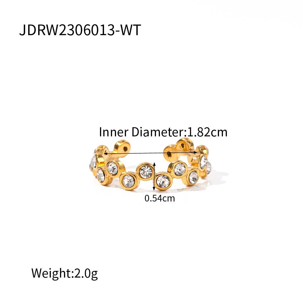 European and American Stainless Steel Line Ring Titanium Steel Does Not Fade Jewelry Niche Design Ring