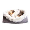 Calming Bed House Cushion Sofa for Kitten Puppy Autumn Winter Gift for Pet Owner Washable Cushion Bed top sale