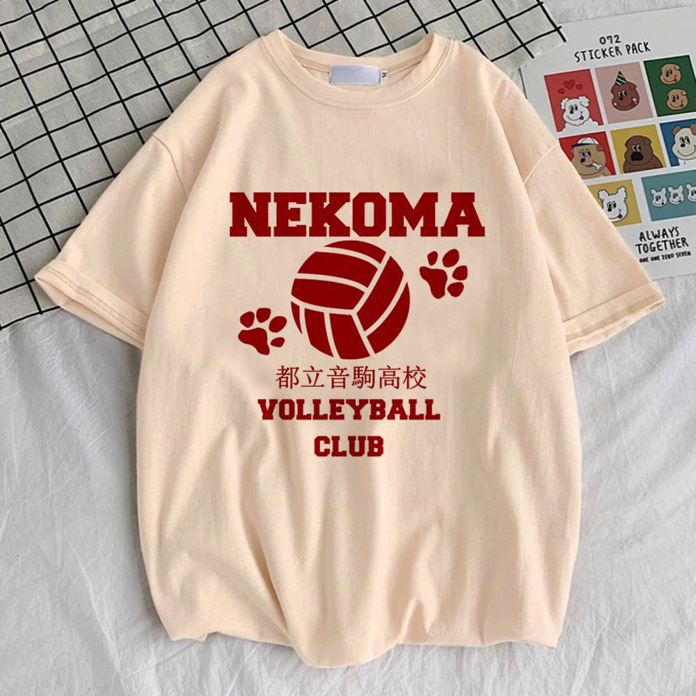 Haikyuu Volleyball Voleibol Shirt Women Graphic S Streetwear Punk T Shirt Korean Clothes Aesthetic Gothic Graphic Anime