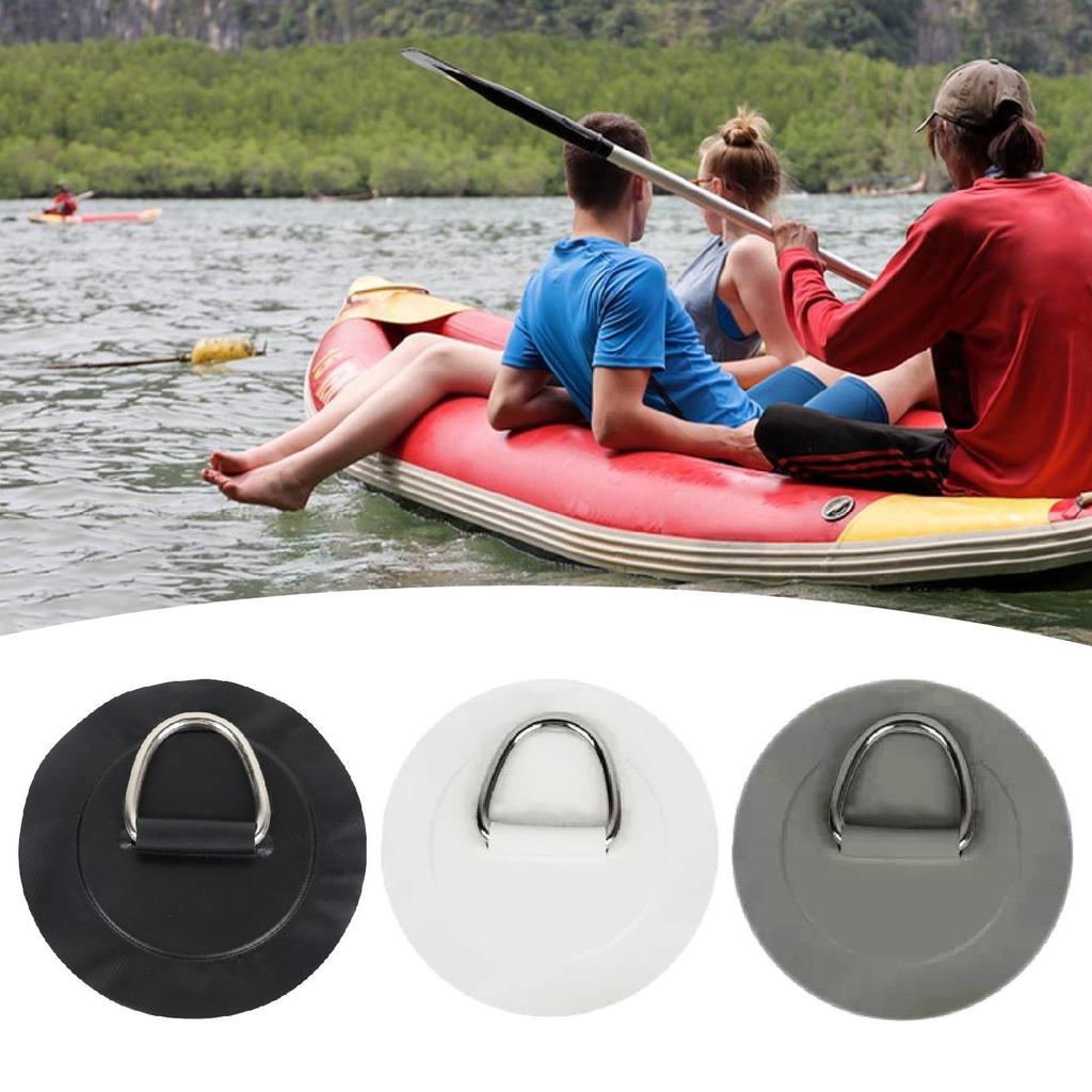 Stainless Steel D Ring Patch Deck Surfboard Accessories Kayak Replacement