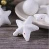 6Pcs/set Plastic Xmas Star Hanging Ornaments Round Christmas Balls Pendants  New Year