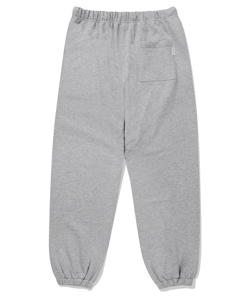 GAINSBORO Golden Logo Jogger Pants_Melange Grey