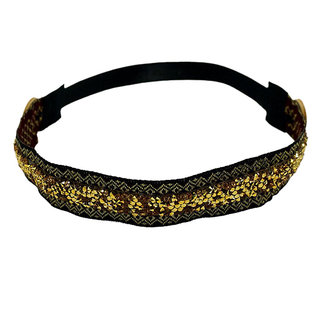 

Блестящая повязка на голову, повязки на голову, повязка для защиты ушей с пуговицами, защита слуха, украшения, женские аксессуары для бега, занятий спортом золотой