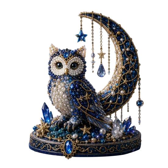 Yousheng Mythical Animal DIY Bead Kit for Beginners, 3D Beaded Animal Making Kit with Instructions, Unique Animal Designs with Glass Beads and Pattern