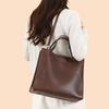 Women's PU Handbag Large Capacity Commuter Shoulder Bag