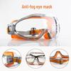 High-Definition Anti-Fog Silicone Goggles - Orange Dustproof Riding Eye Protection