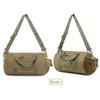 Outdoor Round Camouflage Backpack Military Hiking Bag Sports Attack Tactical Cylindrical Shoulder Bag High Capacity Handbag