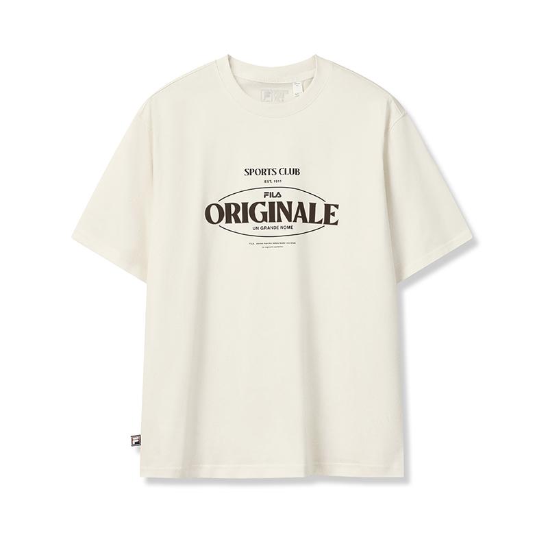 FILA ORIGINALE T Shirt Men s Albumen White F11M619102FIV L