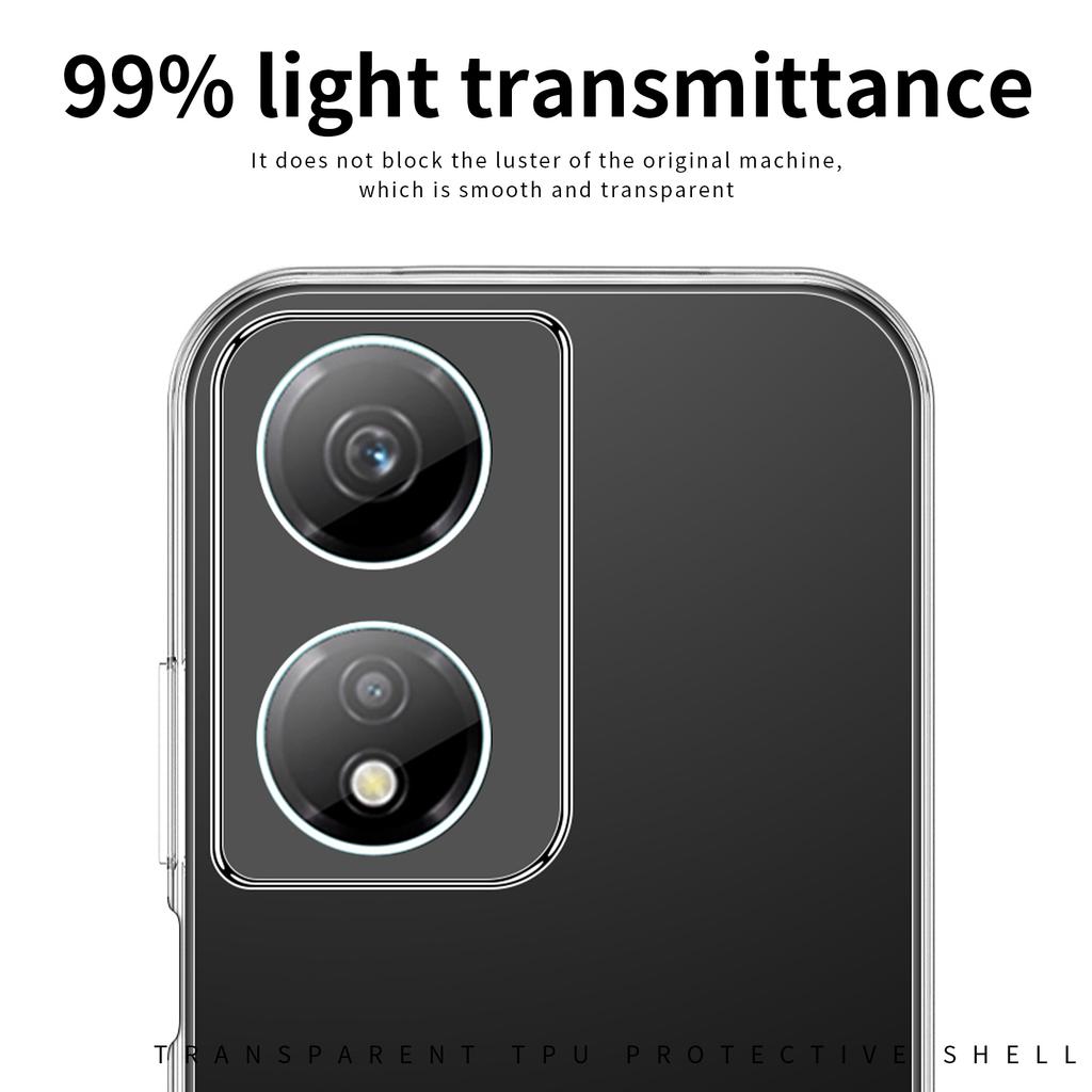 MOFI For Honor X7b 4G/90 Smart HD Clear Cell Phone Shell TPU Case Soft Phone Cover