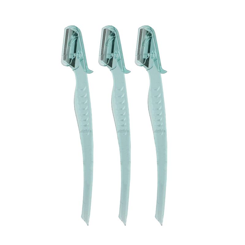 3/8Pcs Colorful Eyebrow Trimmer Makeup Knife Eyebrow Blades Face Hair Removal Safe Scraper Shaver Makeup Beauty Tools