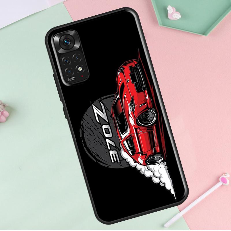 350Z Fairlady For Redmi Note 12 Pro Plus Cover For Redmi Note 10 8 9 11 Pro 12S 11S 10S 9S 9C 10C 12C Case