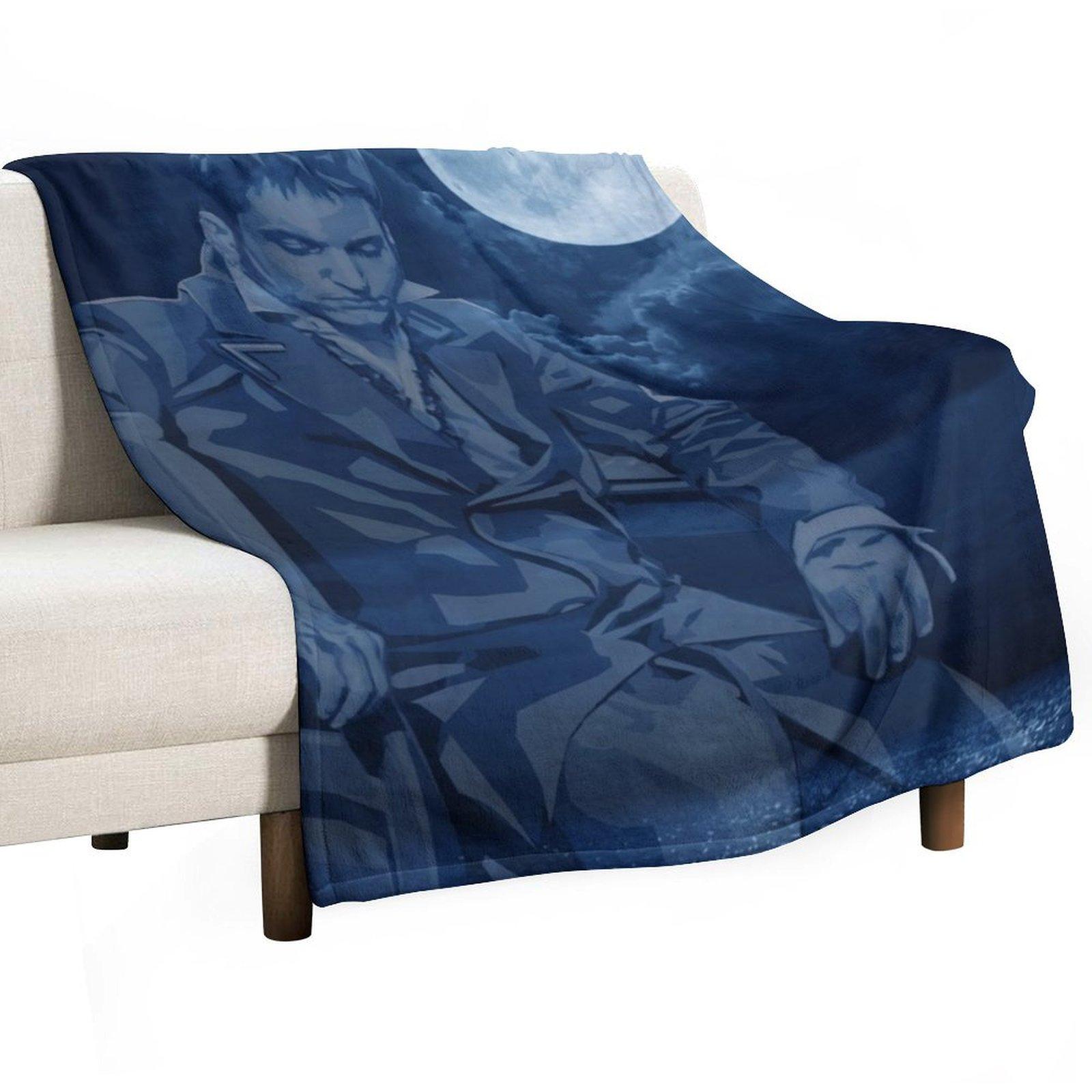 

Mitch Grassi of Pentatonix as Prince of Fae Throw Blanket Flannels Decorative Sofas Luxury St Travel Blankets 30x40in