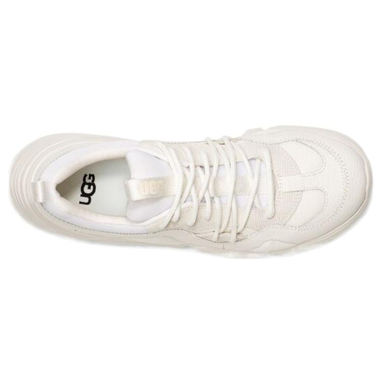 UGG Breathable Low Top Running Shoes Women's White 1125391-WHT