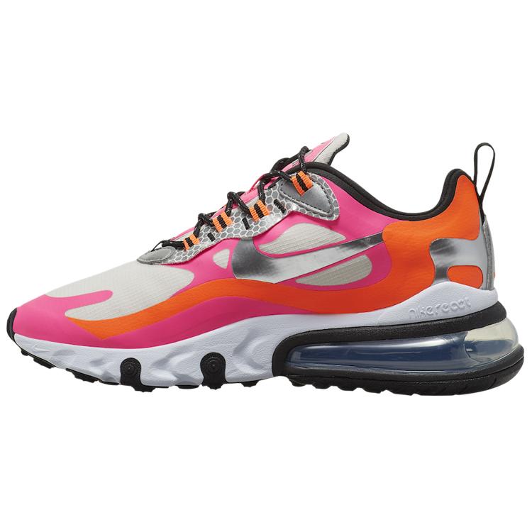 

Новые женские Nike Air Max 270 React Розово-оранжевые CT1834-100 38