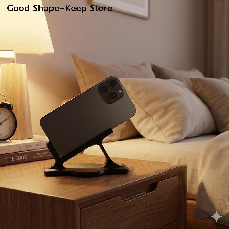 Ergonomic Mobile Phone Stand for Reclining and Laying Flat Viewing In Bedroom or Living Room