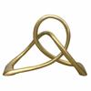 Geometric Knot Sculpture Modern Tabletop Statue Artistic for Office, Minimalists