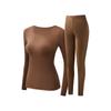 Women's Ultra-Thin Skin-Friendly Slimming Base Layer Set for Autumn/Winter: High Elasticity, Plus Size