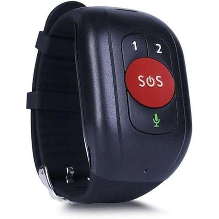 LEOTEC Senior Smart Band 4G GPS Červený