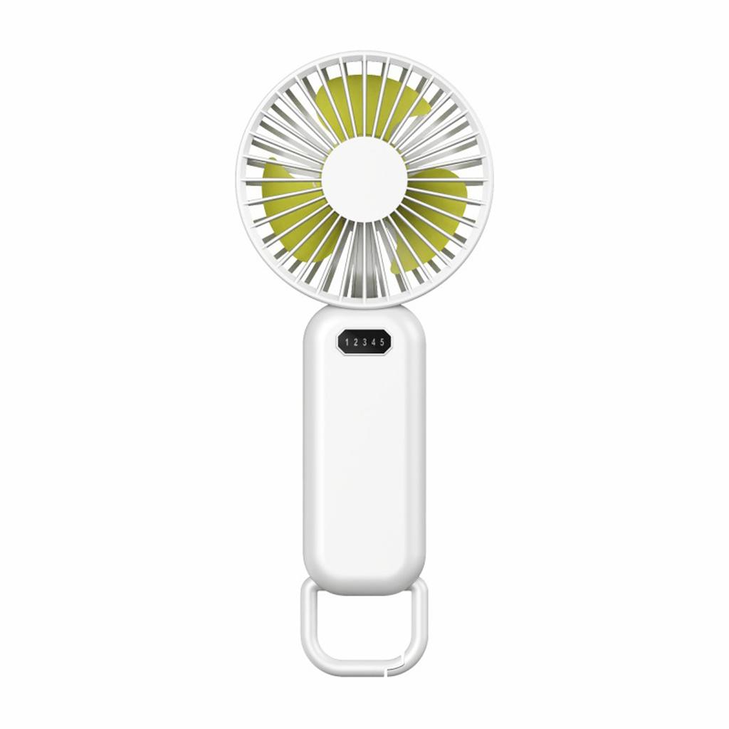 Handheld Fan With Long Battery Life, Ultra-portable Stand, Outdoor USB Charging, Hiking Hook, Small Fan