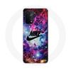 Case for Oppo A54 5G Nike Colorful Space Logo