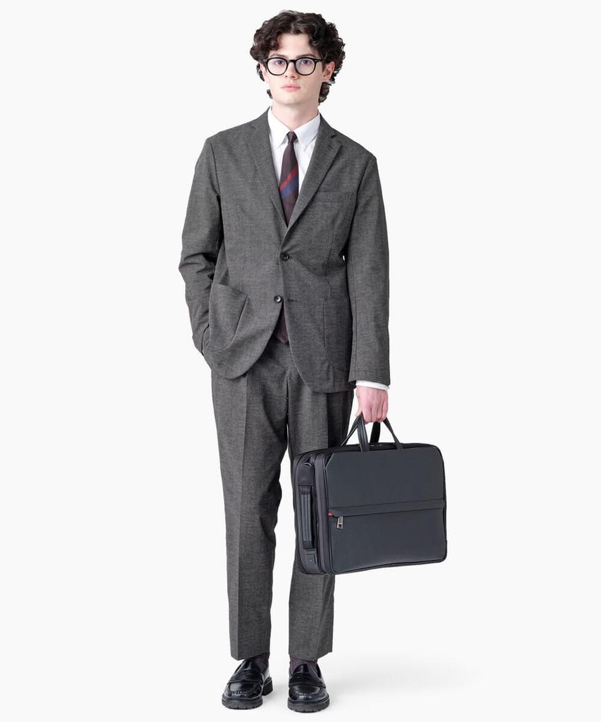 Sac à dos d'affaires ISIT Saphir II, 3-en-1, Convient aux formats B4 et PC 15,6 pouces, Serviette pour homme, Non. 937514 (Noir)
