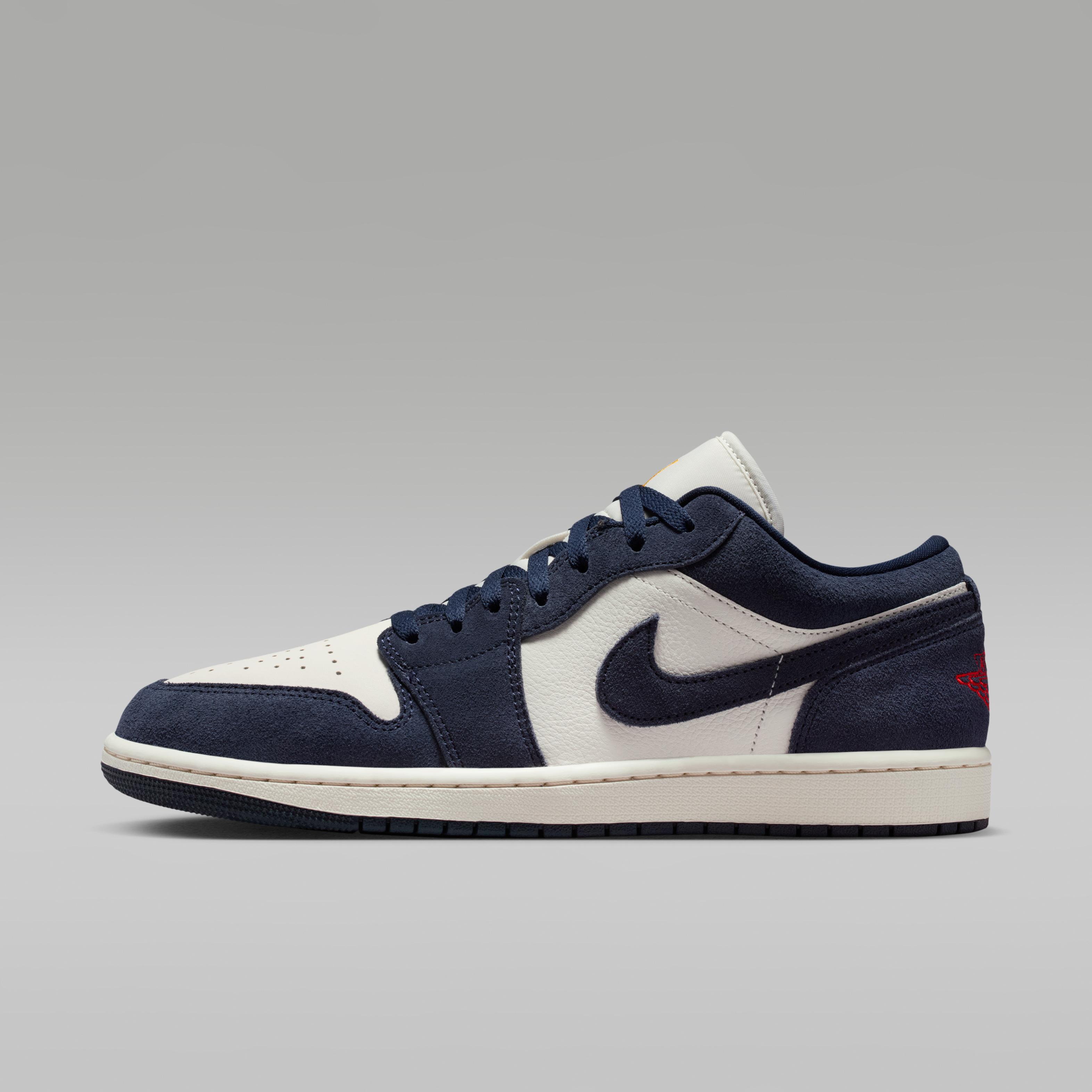 Jordan 1 Low SE Obsidian Suede 44