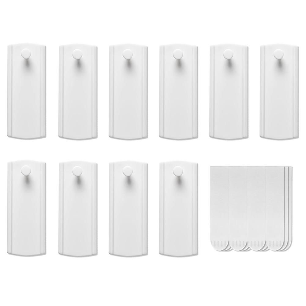 10Pcs Removable Picture Hangers Without Nails Heavy Duty No Drill Frame Hooks  Bathroom