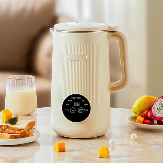 8-In-1 Automatic Nut Milk Maker 40Oz 1.2L Large Capacity Soy Milk Machine Homemade Oat Milk Complementary Food Machine with Delay Start Self Cleaning