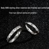 The Little Prince & Rose Pure Silver 999 Couple Rings - High-End Gift for Birthday or Qixi