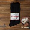 Ami Haki Retro Pamuklu Orta Boy Çoraplar - Unisex Sonbahar/Kış Stili