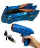 Wall-Mounted RC Car for Kids, Radio-Controlled, Wall-Mounted, Floor-Mounted, Indoor Use, Wall-Mounted Car, Birthday Gift, Kids Toy (Blue)