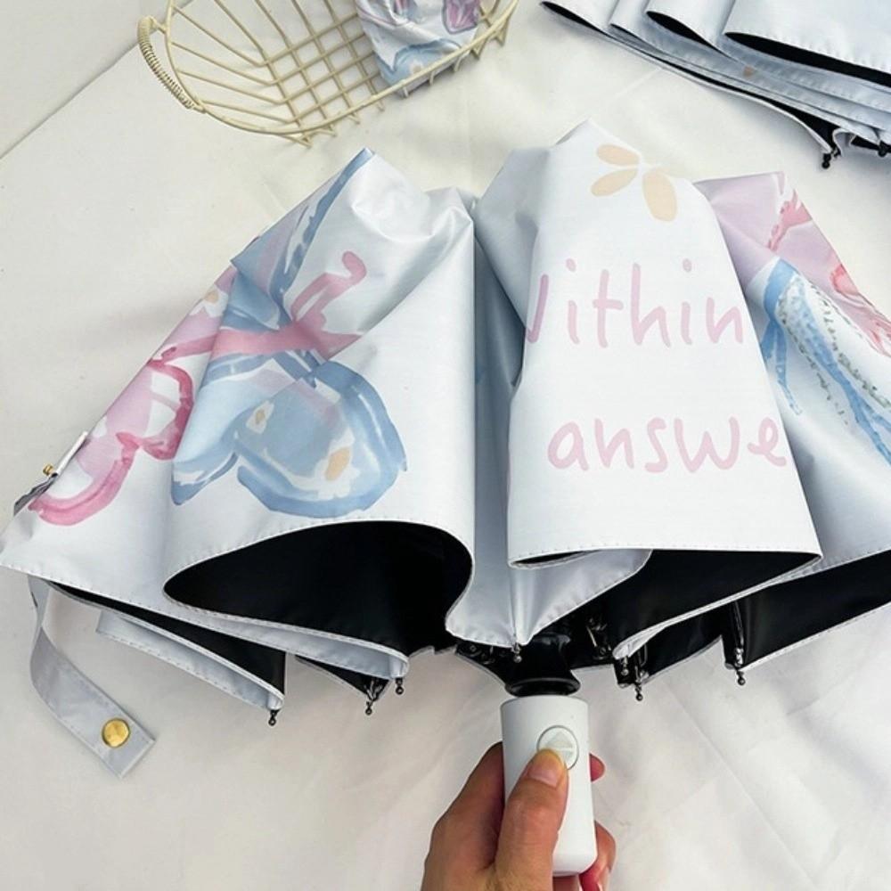 Windproof Butterfly Rain Umbrella UV Protection Folding Sun Umbrella  Women